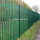 Green Powder Coated Palisade Security Fence